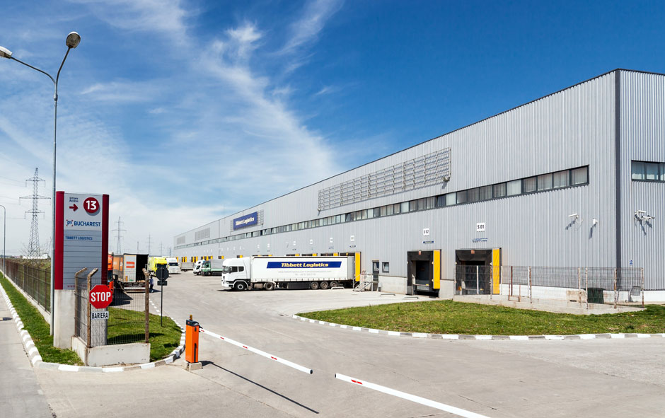 Tibbett Logistics initially opened this 220,000 sq ft distribution centre at P3 Bucharest Park to the west of Bucharest in Romania in 2008 as 110,000 sq ft (it then grew in subsequent years) - one of 15 nationwide Photo:
Tibbett Logistics initially opened this 220,000 sq ft distribution centre at P3 Bucharest Park to the west of Bucharest in Romania in 2008 as 110,000 sq ft (it then grew in subsequent years) - one of 15 nationwide